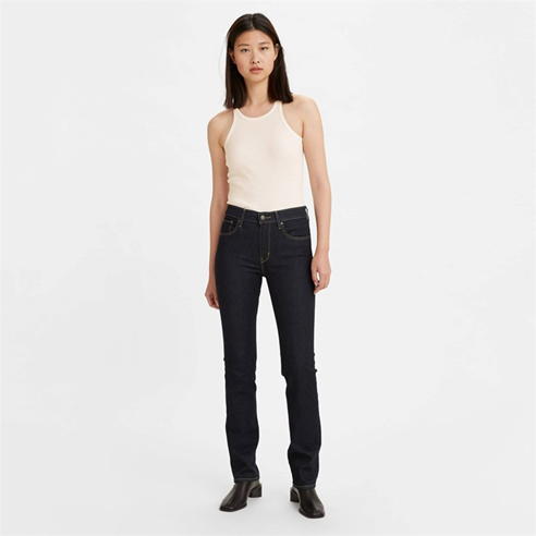 Levis - 724 High Rise Straight Jeans