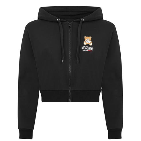 Bear Zipped Hoodie