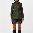 Dark Olive - Hunter - Rubberised Mac Jacket Womens