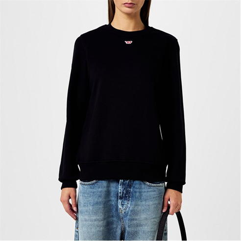 Diesel - Small Mid Logo Crewneck Sweater
