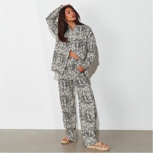 I Saw It First - Co Ord Woven Wide Leg Trousers