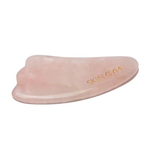 Skin Gym - Rose Quartz Gua Sha Crystal Sculpty Tool