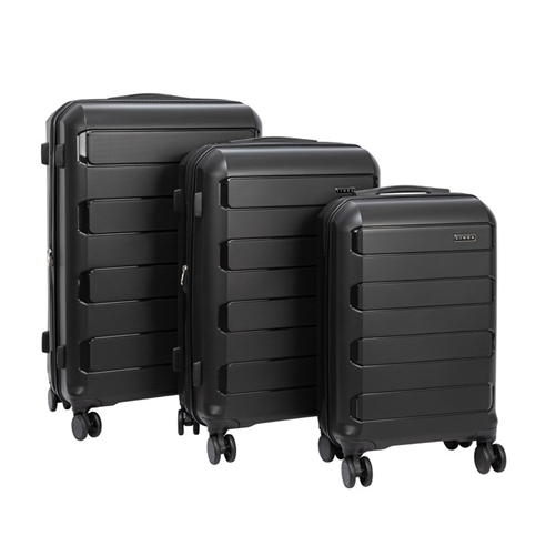 Linea - Linea Monza Suitcase PP Hard Suitcase Travel Luggage (22inch Cabine Friendly)