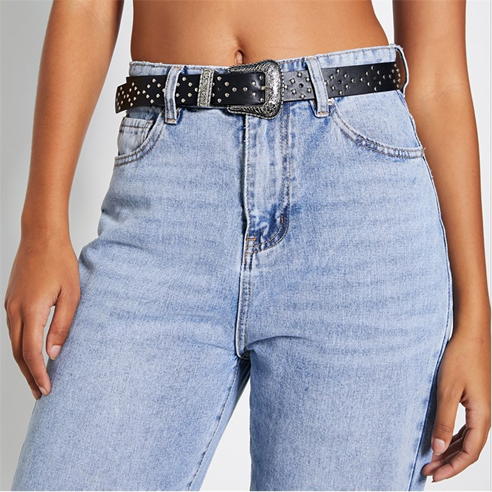 I Saw It First - Studded Western Waist Belt