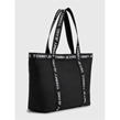 Black - Tommy Jeans - Logo Tape Tote Bag