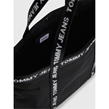 Black - Tommy Jeans - Logo Tape Tote Bag