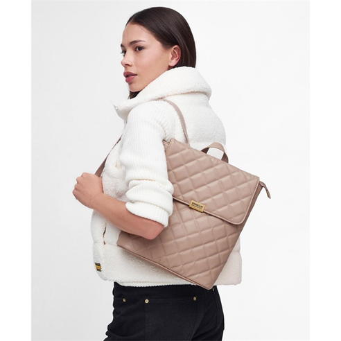 Barbour International - Quilted Hoxton Backpack