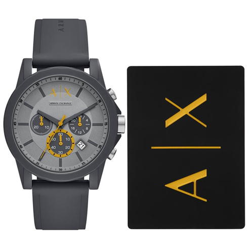 Armani Exchange - Outer Banks Watch and Luggage Tag