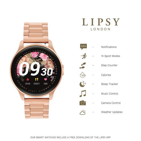 Lipsy - Lipsy Mtl Smrtwatch Ld99
