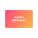 Birthday