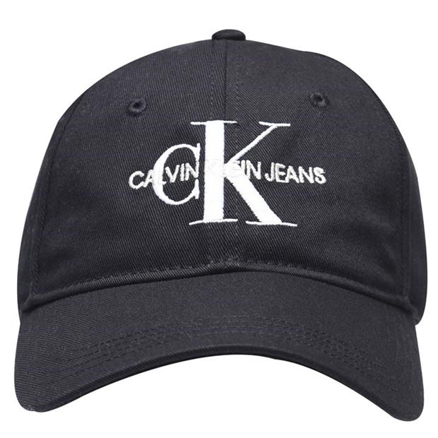 Calvin Klein Jeans Monogram Logo Cap Black