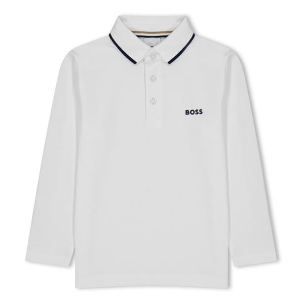Boss Long Sleeve Polo Shirt Junior
